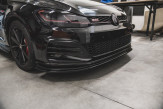 Maxton Design spoiler predného nárazníka VW Golf VII GTI TCR - čierny lesklý