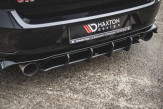 Maxton Design difúzor zadného nárazníka RACING DURABILITY VW Golf VII GTI TCR - červený