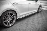 Maxton Design bočné prahové lišty VW Golf VII R Ver.2 - carbon look