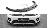 Maxton Design spoiler predného nárazníka VW Golf VII R Ver.4 - carbon look