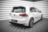 Maxton Design difúzor zadného nárazníka Street Pro VW Golf VII R - čierny