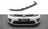 Maxton Design spoiler predného nárazníka Street Pro VW Golf VII R Ver.1 - čierny