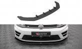 Maxton Design spoiler predného nárazníka Street Pro VW Golf VII R Ver.2 - čierny