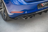 Maxton Design spoiler zadného nárazníka VW Golf VII R po FL Ver.3 - čierny lesklý