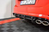 Maxton Design spoiler zadného nárazníka VW Golf VII R Variant po FL - čierny lesklý