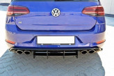 Maxton Design difúzor zadného nárazníka VW Golf VII R po FL - čierny 