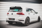 Maxton Design difúzor zadného nárazníka Street Pro VW Golf VII R-Line po FL - červený