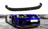 Maxton Design spoiler predného nárazníka VW Golf VII R / R-Line Ver.1 - čierny lesklý