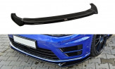 Maxton Design spoiler predného nárazníka VW Golf VII R / R-Line Ver.2 - carbon look