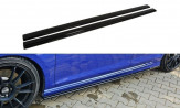 Maxton Design bočné prahové lišty VW Golf VII R / R-Line Ver.1 - carbon look