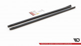 Maxton Design bočné prahové lišty VW Golf VII R / R-Line po FL Ver.4 - carbon look