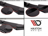 Maxton Design bočné prahové lišty VW Golf VII R / R-Line po FL Ver.2 - čierny lesklý