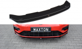 Maxton Design spoiler predného nárazníka VW Golf VII R / R-Line po FL Ver.5 - carbon look