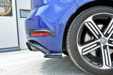 Maxton Design bočné spoilery zadného nárazníka VW Golf VII R / R-Line po FL - carbon look