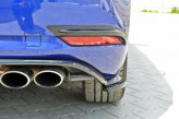 Maxton Design bočné spoilery zadného nárazníka VW Golf VII R / R-Line po FL - carbon look