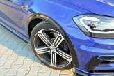 Maxton Design predĺženie blatníkov VW Golf VII R / R-Line po FL - čierny lesklý 