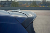 Maxton Design predĺženie strešného spoilera VW Golf VII  R / R-Line / GTI po FL Ver.2 - čierny lesklý