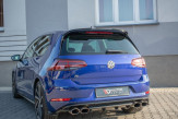 Maxton Design predĺženie strešného spoilera VW Golf VII  R / R-Line / GTI po FL Ver.2 - čierny lesklý