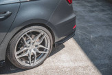 Maxton Design bočné spoilery zadného nárazníka Seat Leon 5F CUPRA po FL sportstourer Ver.3 - carbon look