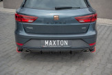 Maxton Design spoiler zadného nárazníka Seat Leon 5F CUPRA po FL sportstourer Ver.1 - carbon look