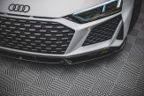 Maxton Design spoiler predného nárazníka Audi R8 V10 po FL (2018-) Ver.1 - čierny lesklý