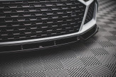 Maxton Design spoiler predného nárazníka Audi R8 V10 po FL (2018-) Ver.1 - čierny lesklý