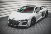 Maxton Design spoiler predného nárazníka Audi R8 V10 po FL (2018-) Ver.1 - čierny lesklý