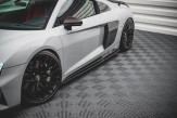 Maxton Design bočné prahové lišty Audi R8 V10 po FL (2018-) - čierny lesklý