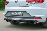 Maxton Design spoiler zadného nárazníka Seat Leon 5F CUPRA - čierny lesklý