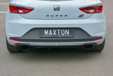 Maxton Design spoiler zadného nárazníka Seat Leon 5F CUPRA - bez povrchovej úpravy