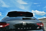 Maxton Design predĺženie strešného spoilera Seat Leon 5F CUPRA  hatchback - čierny lesklý
