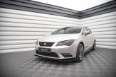 Maxton Design spoiler predného nárazníka Seat Leon 5F Ver.2 - čierny lesklý 