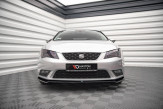 Maxton Design spoiler predného nárazníka Seat Leon 5F Ver.2 - čierny lesklý 