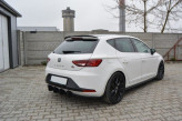 Maxton Design predĺženie strešného spoilera Seat Leon 5F FR - carbon look