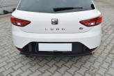 Maxton Design spoiler zadného nárazníka Seat Leon 5F FR - čierny lesklý 