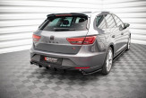 Maxton Design bočné spoilery zadného nárazníka Seat Leon 5F FR sportstourer Ver.2 - carbon look