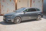 Maxton Design bočné prahové lišty Seat Leon 5F / FR / CUPRA pred/po FL Ver.5 - čierny lesklý  