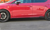Maxton Design bočné prahové lišty Seat Leon 5F / FR / CUPRA pred/po FL Ver.1 - čierny lesklý  
