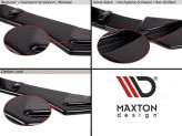 Maxton Design bočné prahové lišty Seat Leon 5F FR / CUPRA - čierny lesklý  