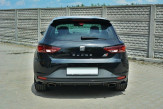 Maxton Design bočné spoilery zadného nárazníka Seat Leon 5F FR / CUPRA  hatchback - čierny lesklý  