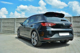 Maxton Design bočné spoilery zadného nárazníka Seat Leon 5F FR / CUPRA hatchback - carbon look