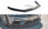 Maxton Design spoiler predného nárazníka Seat Leon 5F FR / CUPRA po FL Ver.6 - carbon look