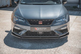 Maxton Design spoiler predného nárazníka Seat Leon 5F FR / CUPRA po FL Ver.6 - carbon look