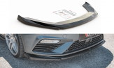 Maxton Design spoiler predného nárazníka Seat Leon 5F FR / CUPRA po FL Ver.5 - carbon look