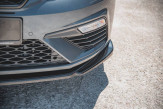 Maxton Design spoiler predného nárazníka Seat Leon 5F FR / CUPRA po FL Ver.5 - carbon look