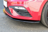 Maxton Design spoiler predného nárazníka Seat Leon 5F FR / CUPRA po FL Ver.2 - carbon look