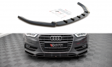 Maxton Design spoiler predného nárazníka AUDI A3 8V Sportback - carbon look