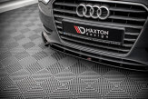 Maxton Design spoiler predného nárazníka AUDI A3 8V Sportback - carbon look