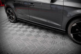 Maxton Design bočné prahové lišty AUDI A3 8V Sportback - carbon look