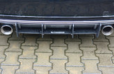 Maxton Design difúzor zadného nárazníka AUDI A3 S-Line / S3 8V Hatchback/Sportback - čierny lesklý  